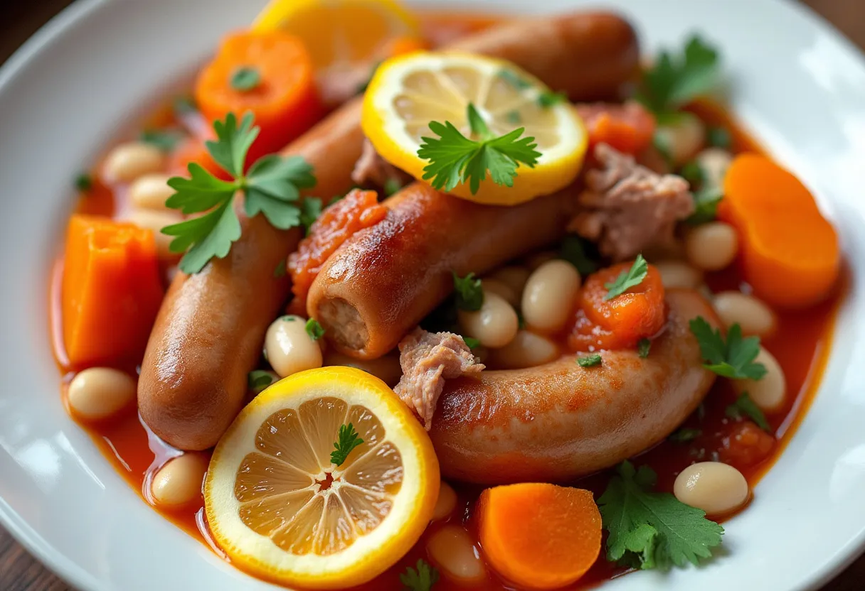 Citrus Cassoulet recipe image