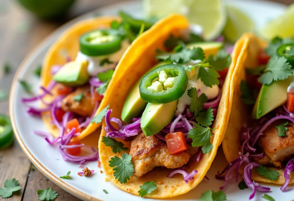 Citrus Key Lime Tacos