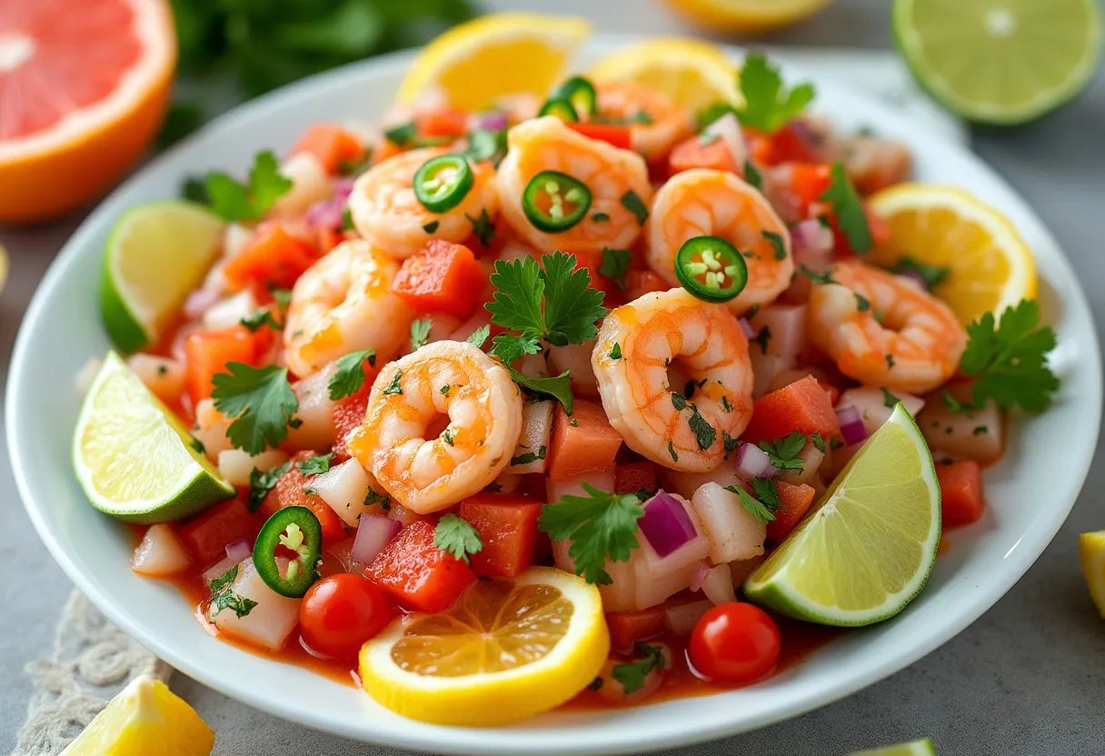 Citrus Splash Ceviche