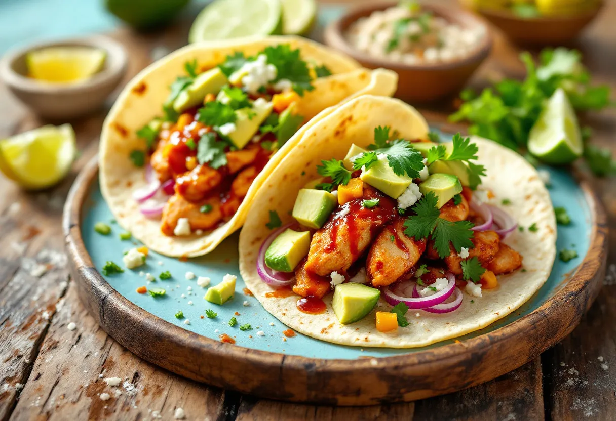 Citrus Tango Barbecue Tacos