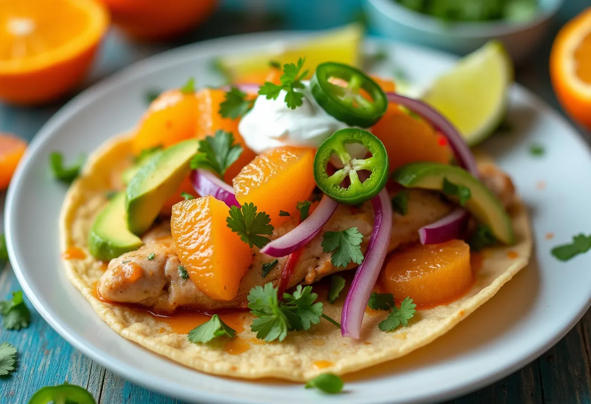 Citrus Yucatan Tacos recipe image
