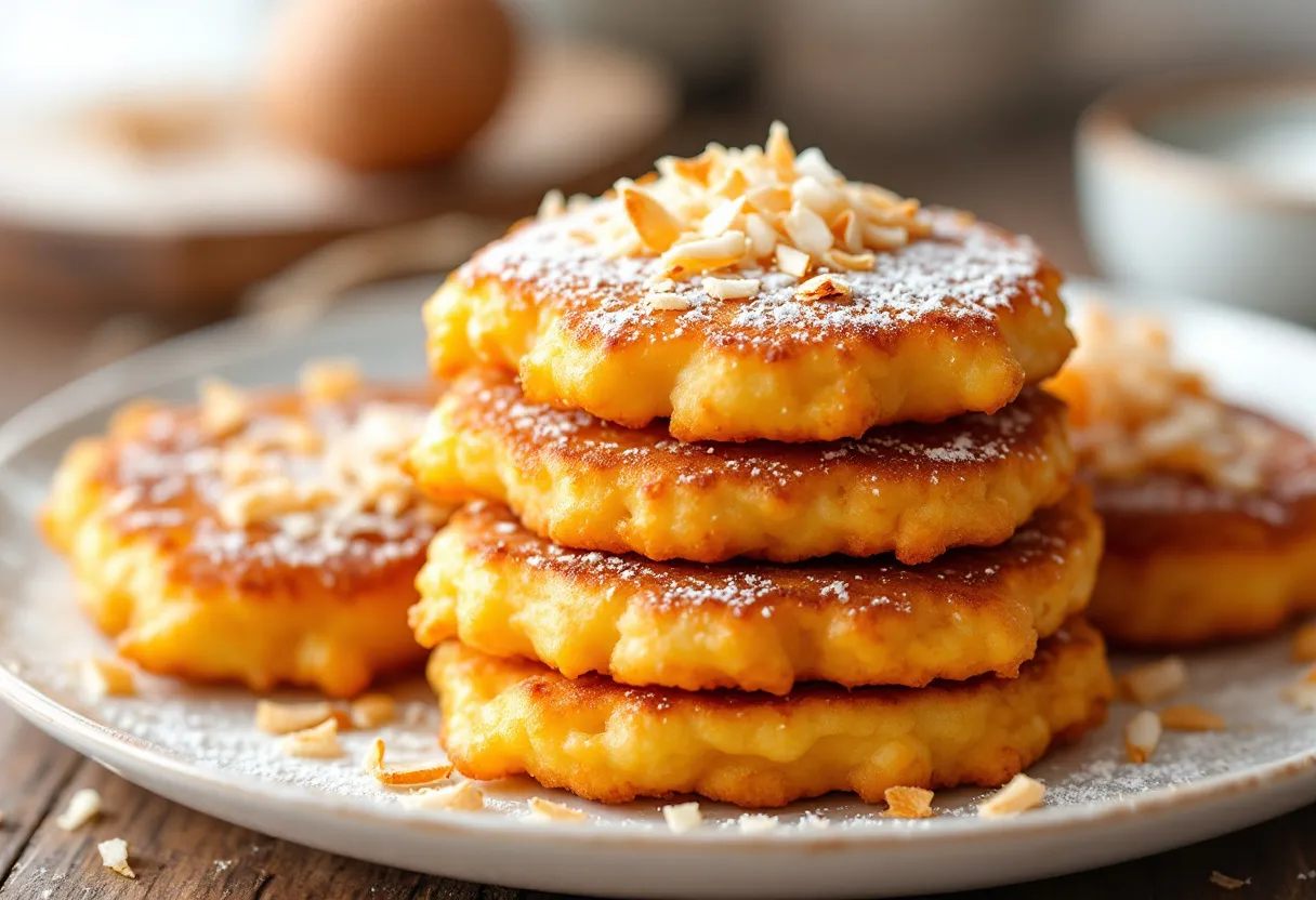 Coco Fritters recipe image