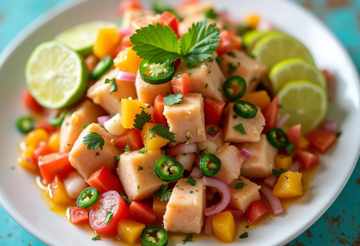 Conch Ceviche Fusion recipe image