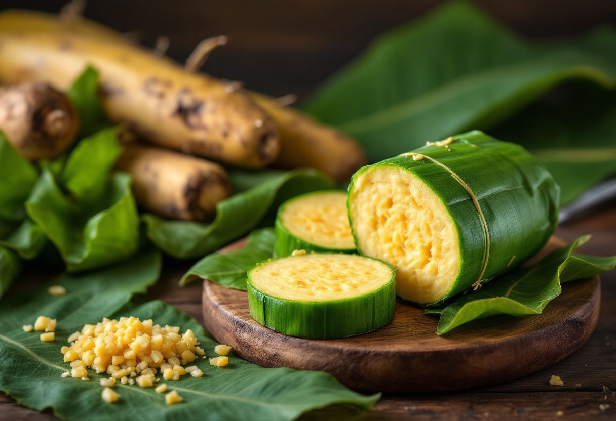 Congolese Chikwangue recipe image