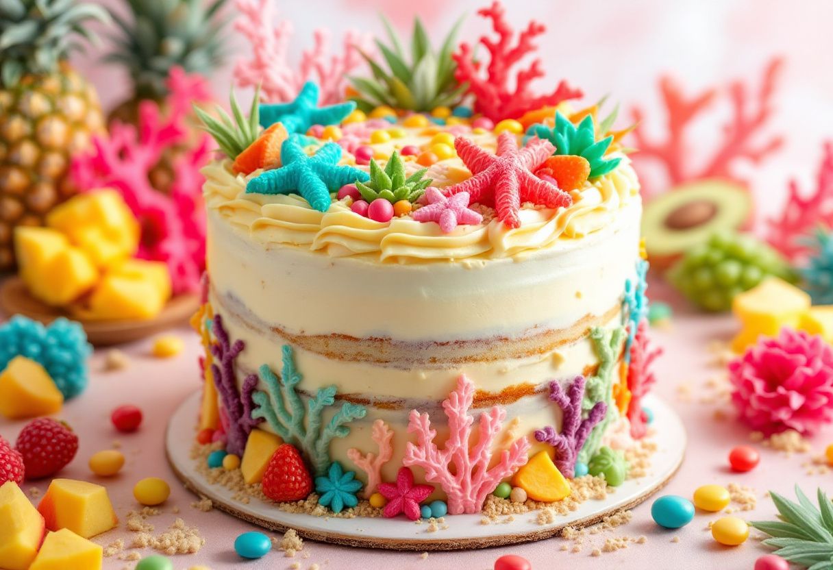 Coral Reef Cake