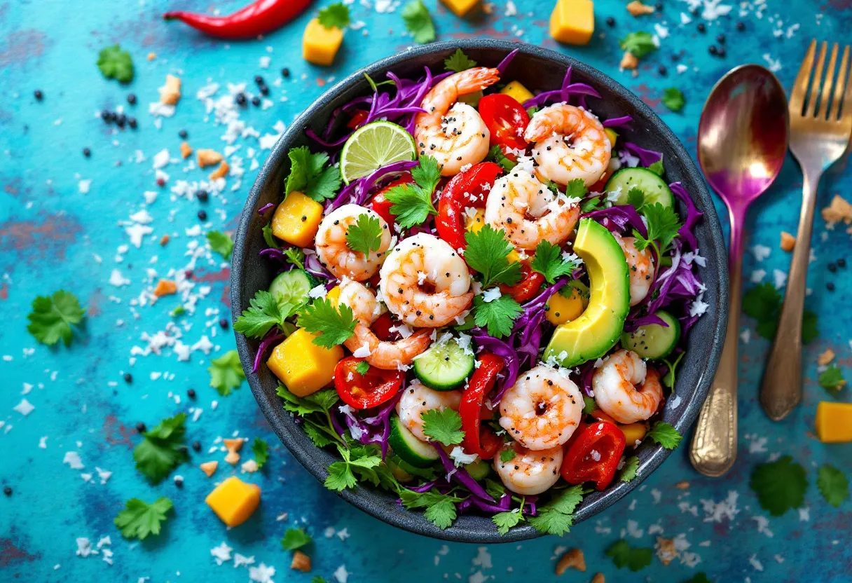 Coral Reef Salad recipe image