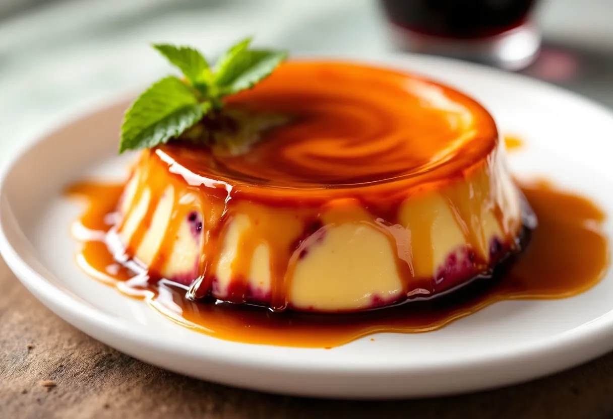 Córdoba Malbec Flan