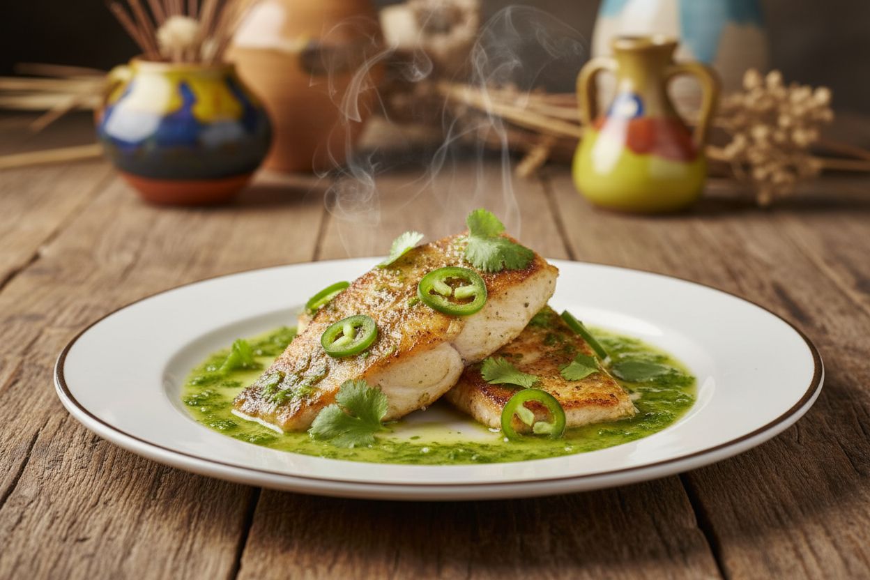Corvina al Cilantro