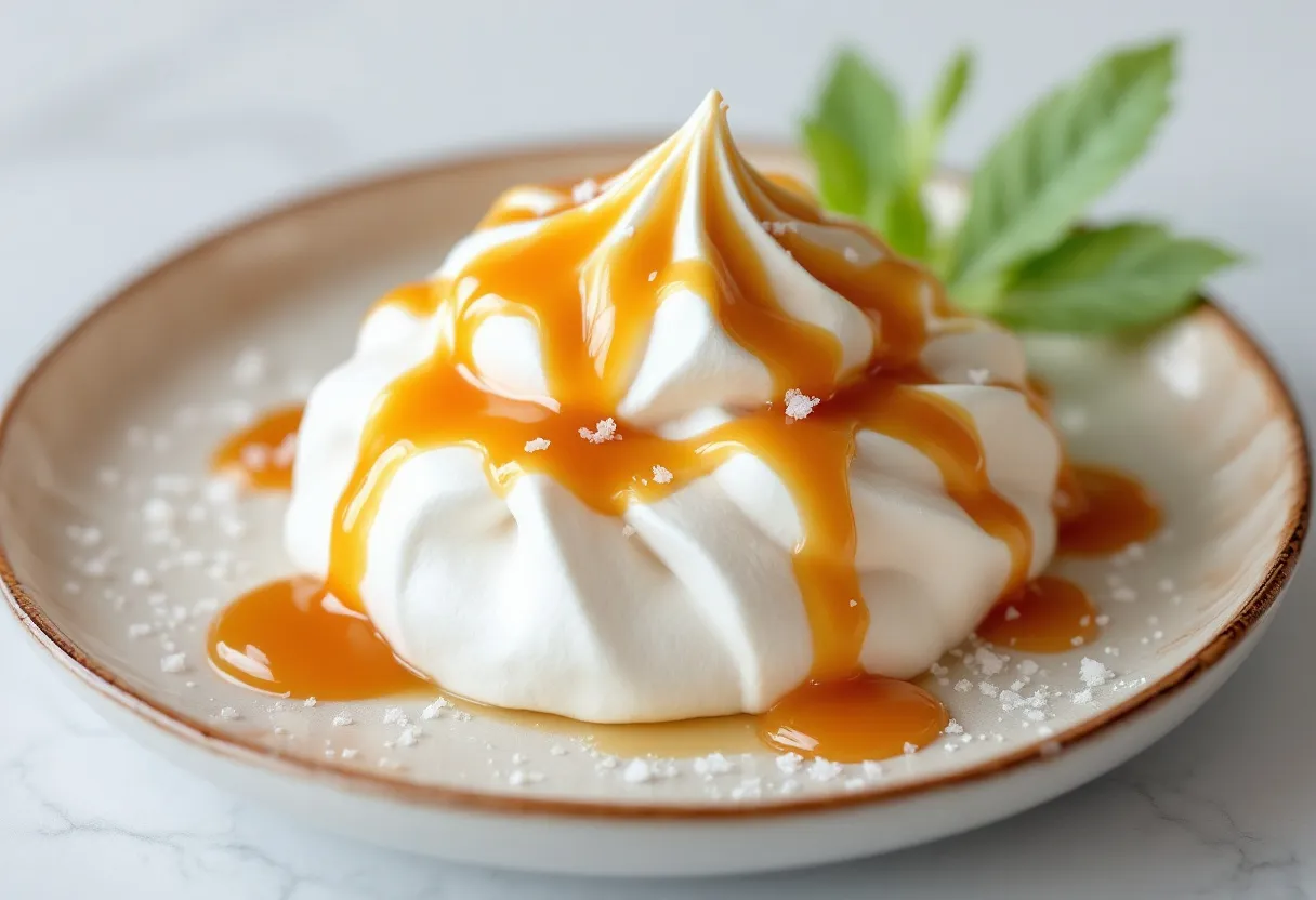 Costa Rica Caramel Meringue recipe image