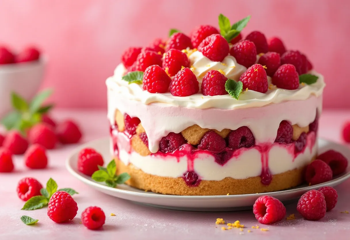 Crimson Cream Trifle recipe image