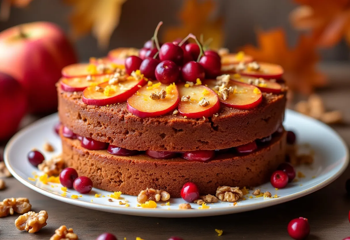 Crimson Harvest Cake recipe image