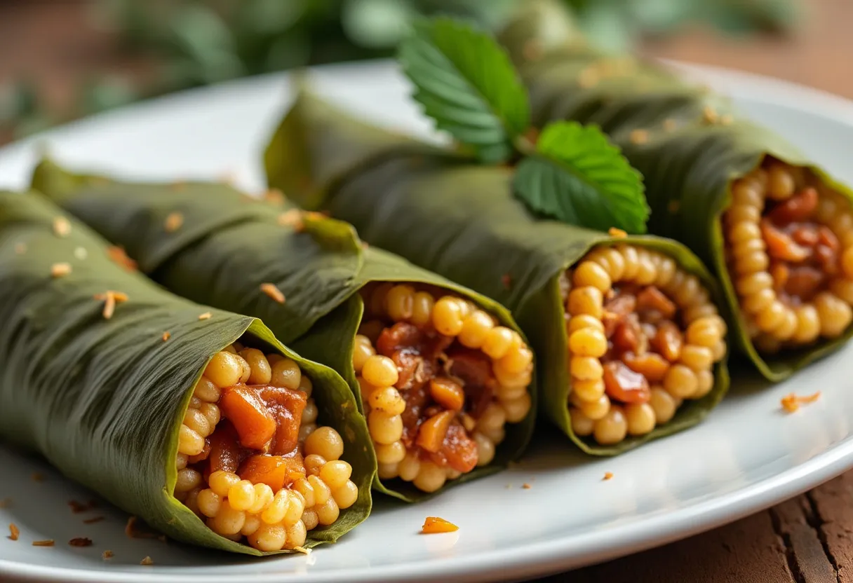 Cusco Nut Tamales recipe image