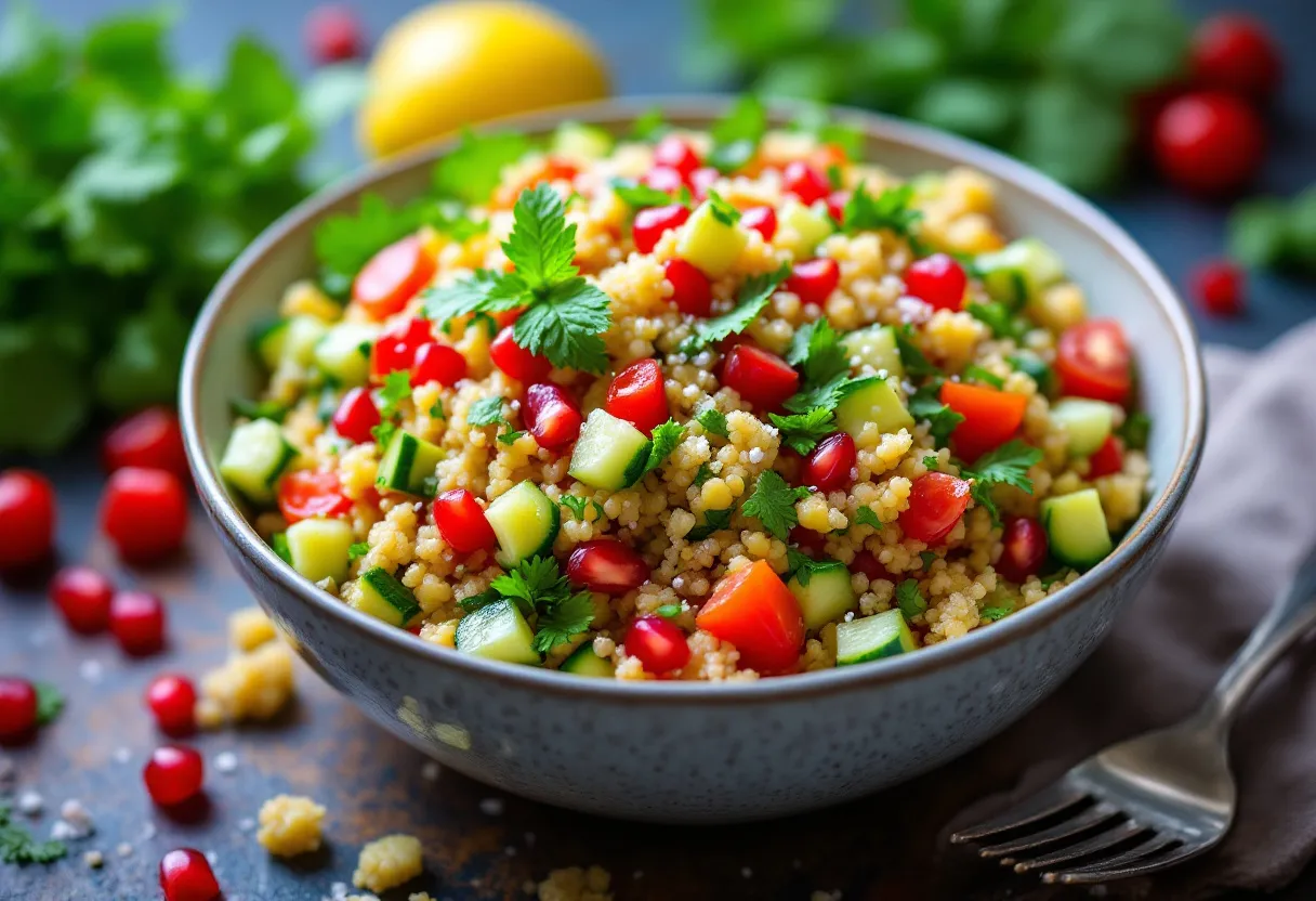 Cusco Quinoa Tabbouleh