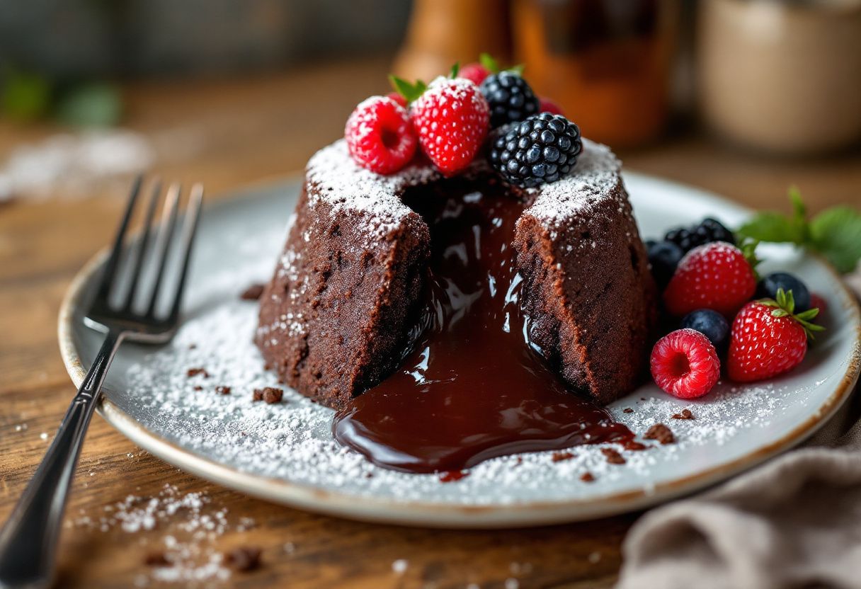 Cymric Lava Cake recipe image