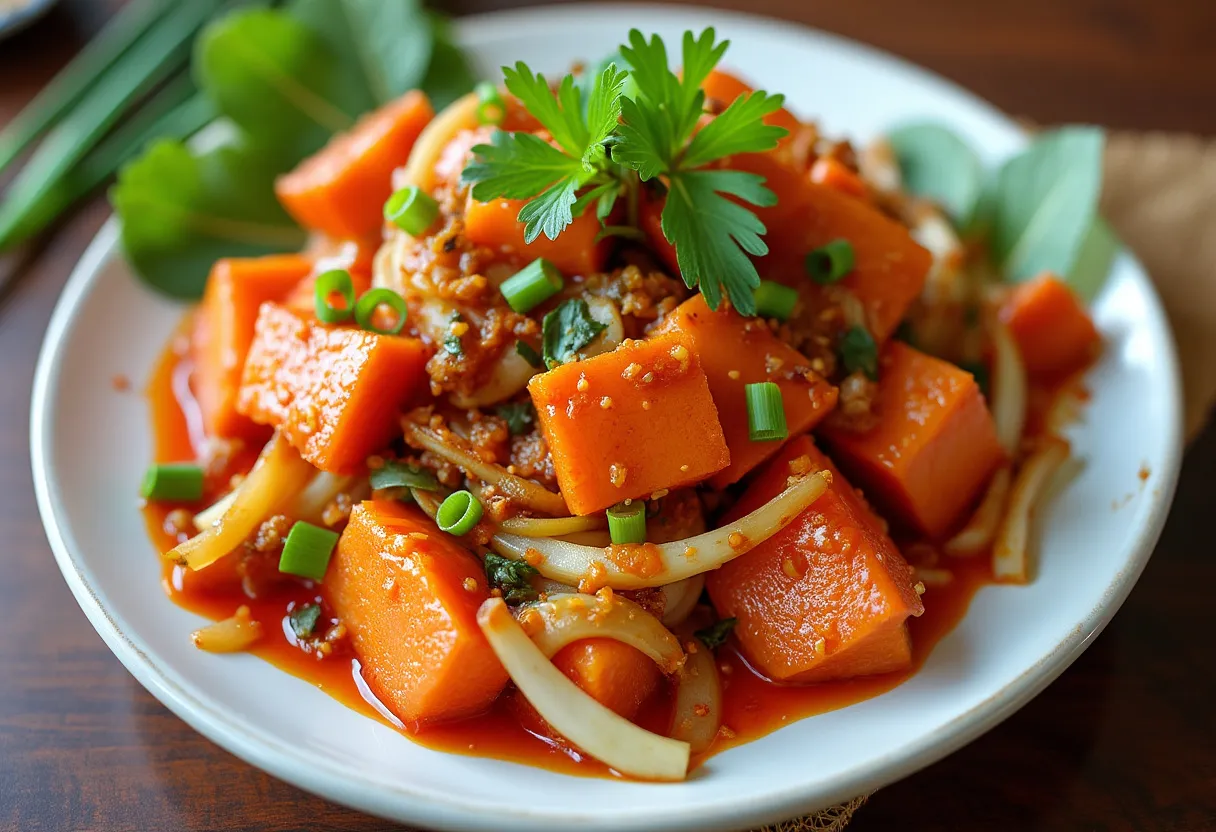 Dakgalbi Kimchi Fusion recipe image