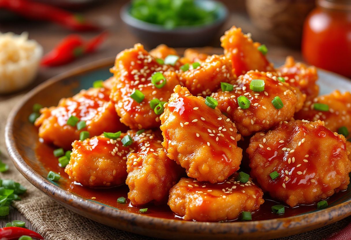 Dakgangjeong recipe image