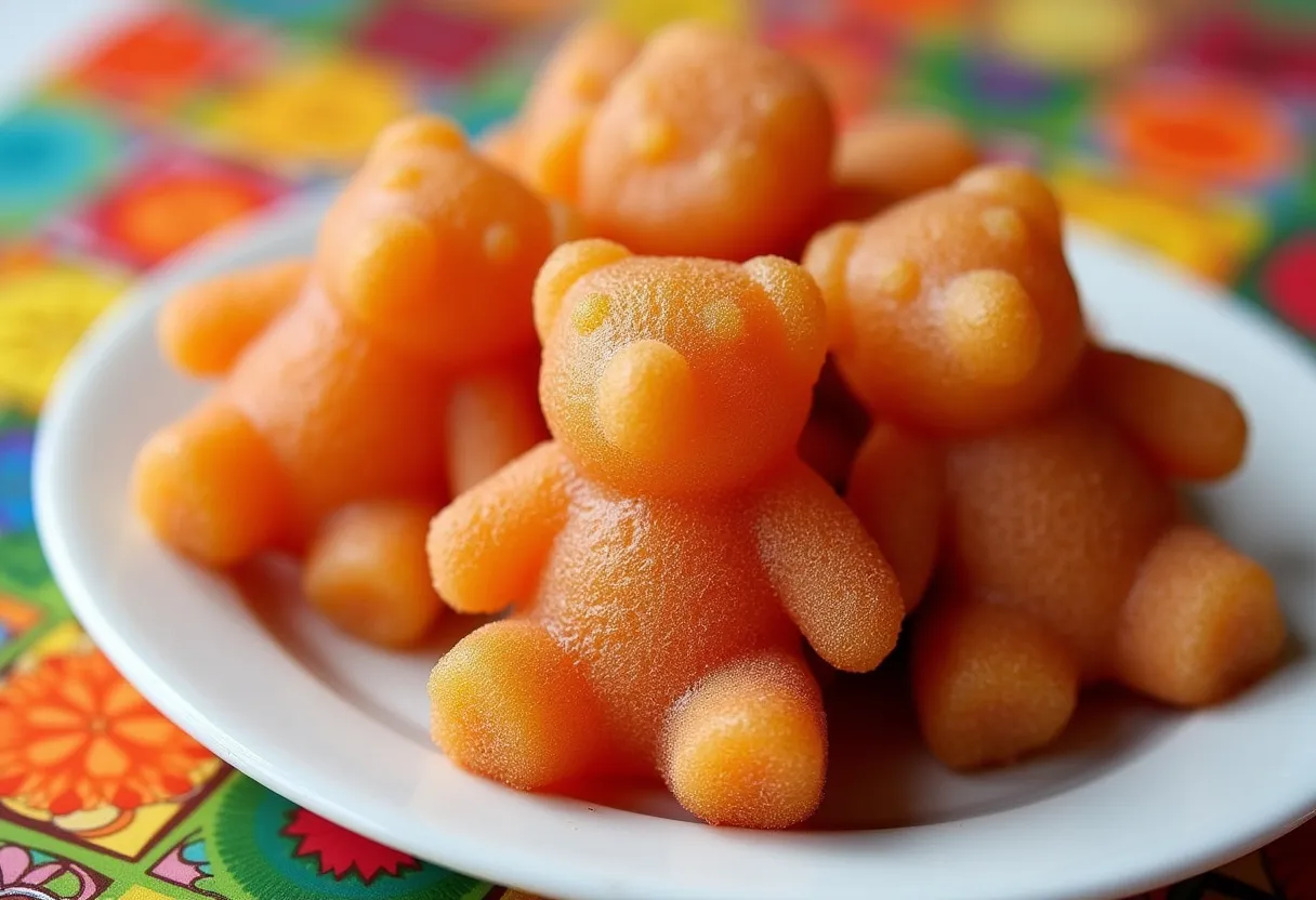 Deep-fried Gummy Bears From The Simpsons Tv Show recipe image