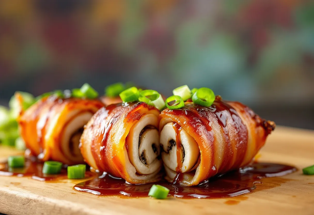 Dim Sum Bacon Roll recipe image
