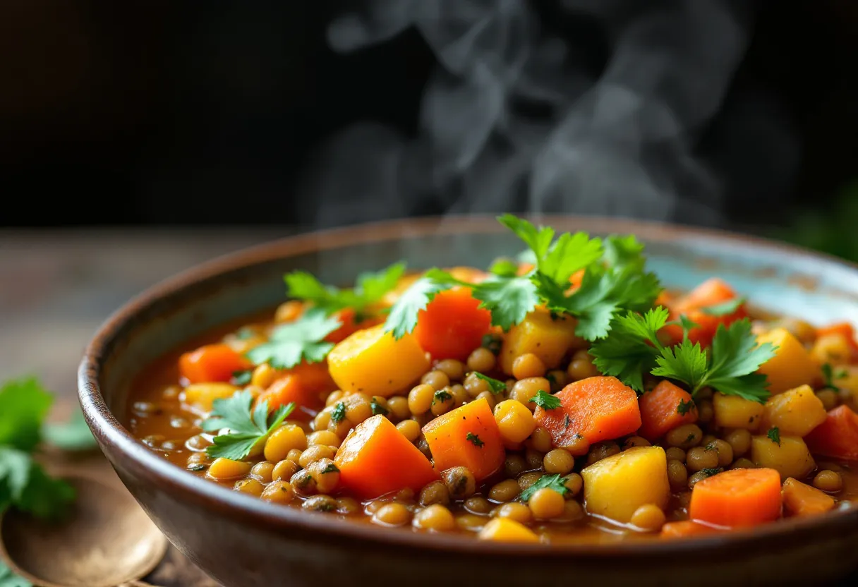 Djiboutian Spiced Lentil Stew