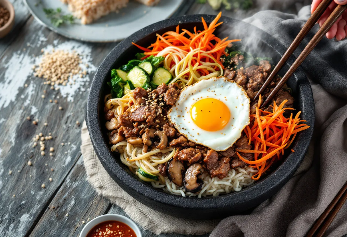 Dolsot Bibimbap