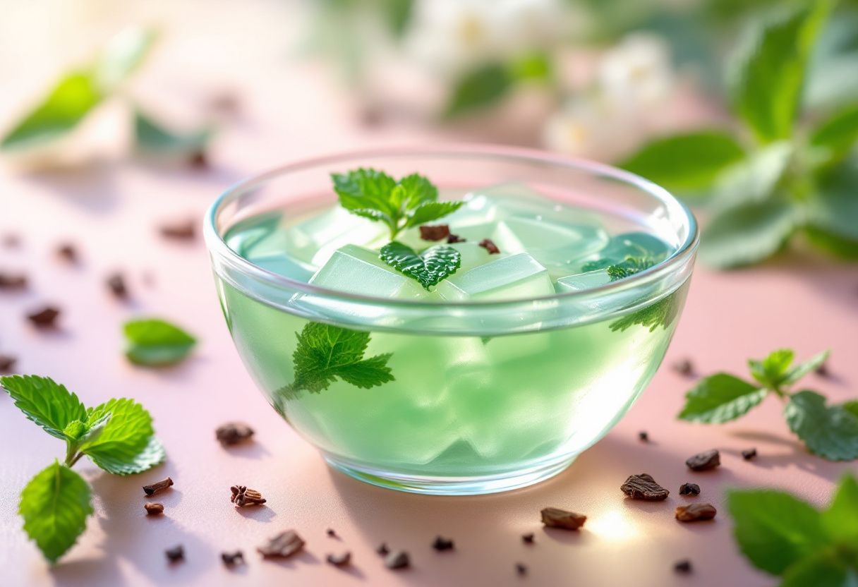 Dragon Well Tea Jelly recipe image