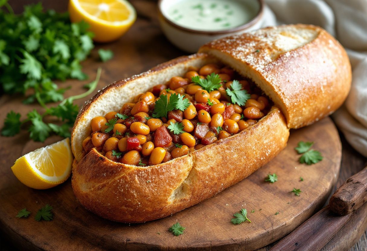 Durban Bean Bunny Chow