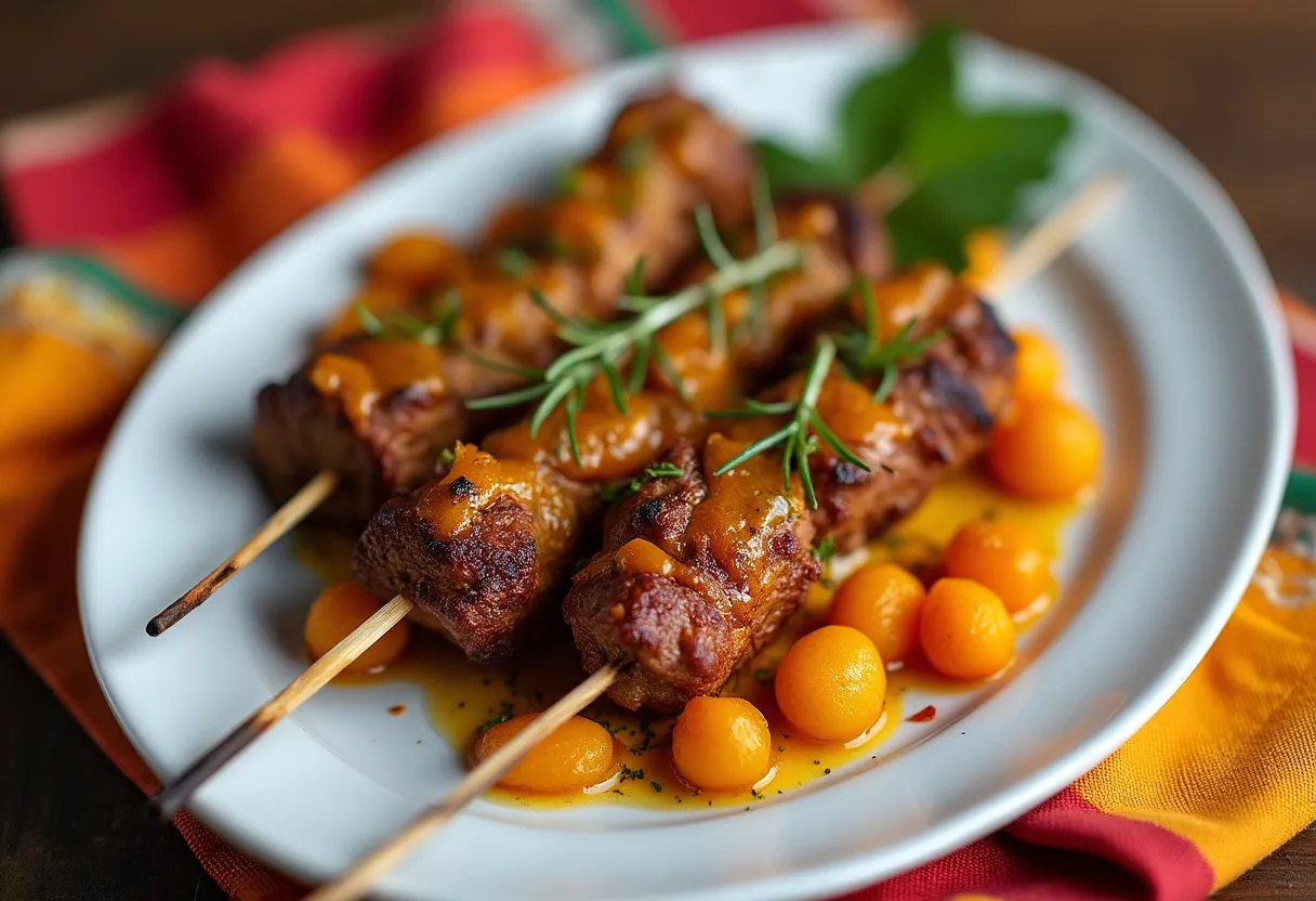 Durban Firestorm Sosaties recipe image