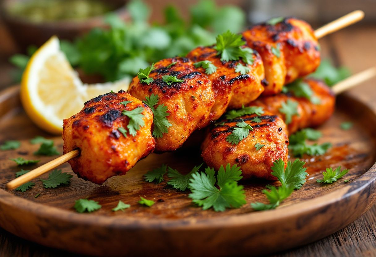 Durban Spiced Tandoori Kebabs recipe image