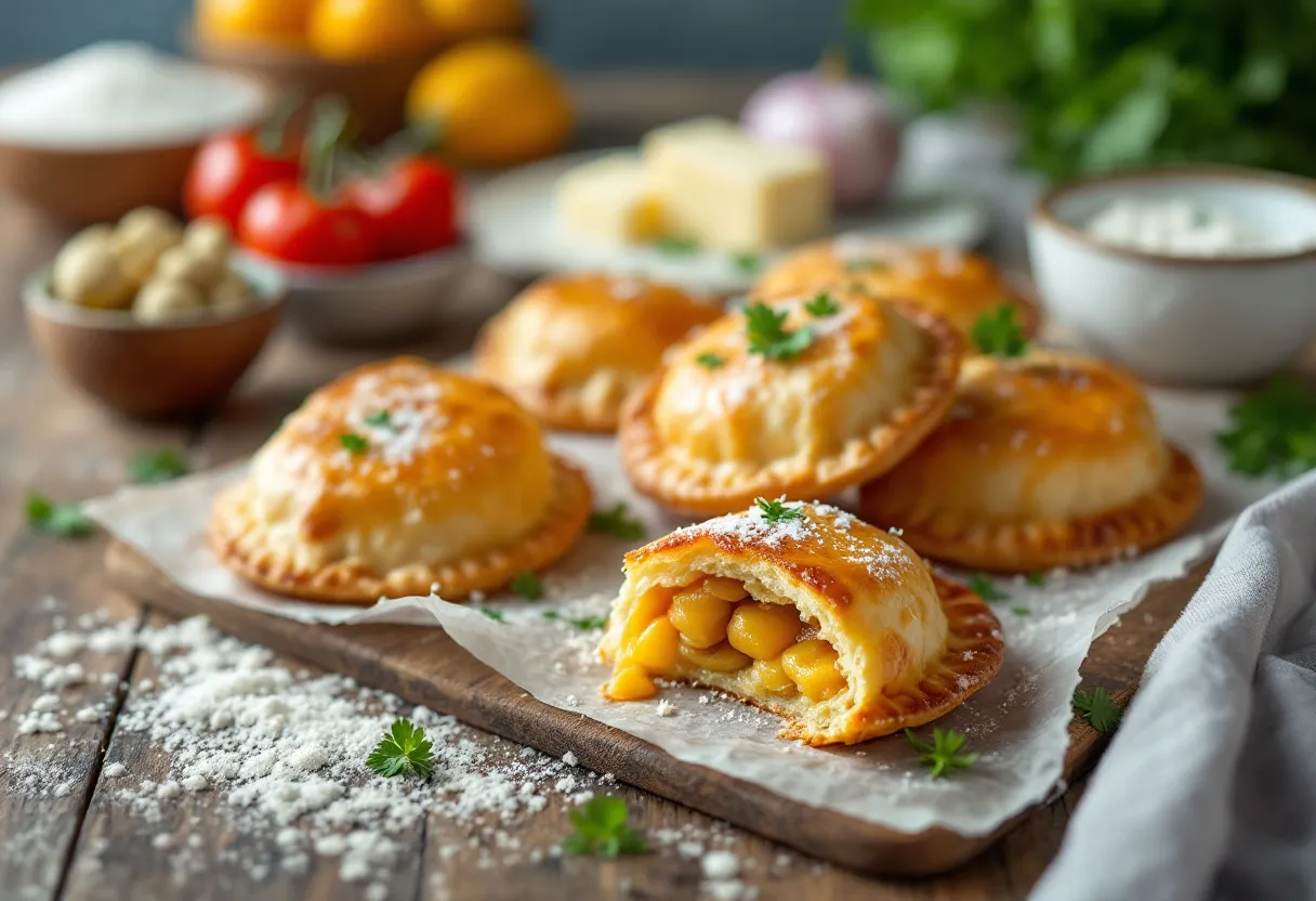 Empadinhas de Palmito recipe image