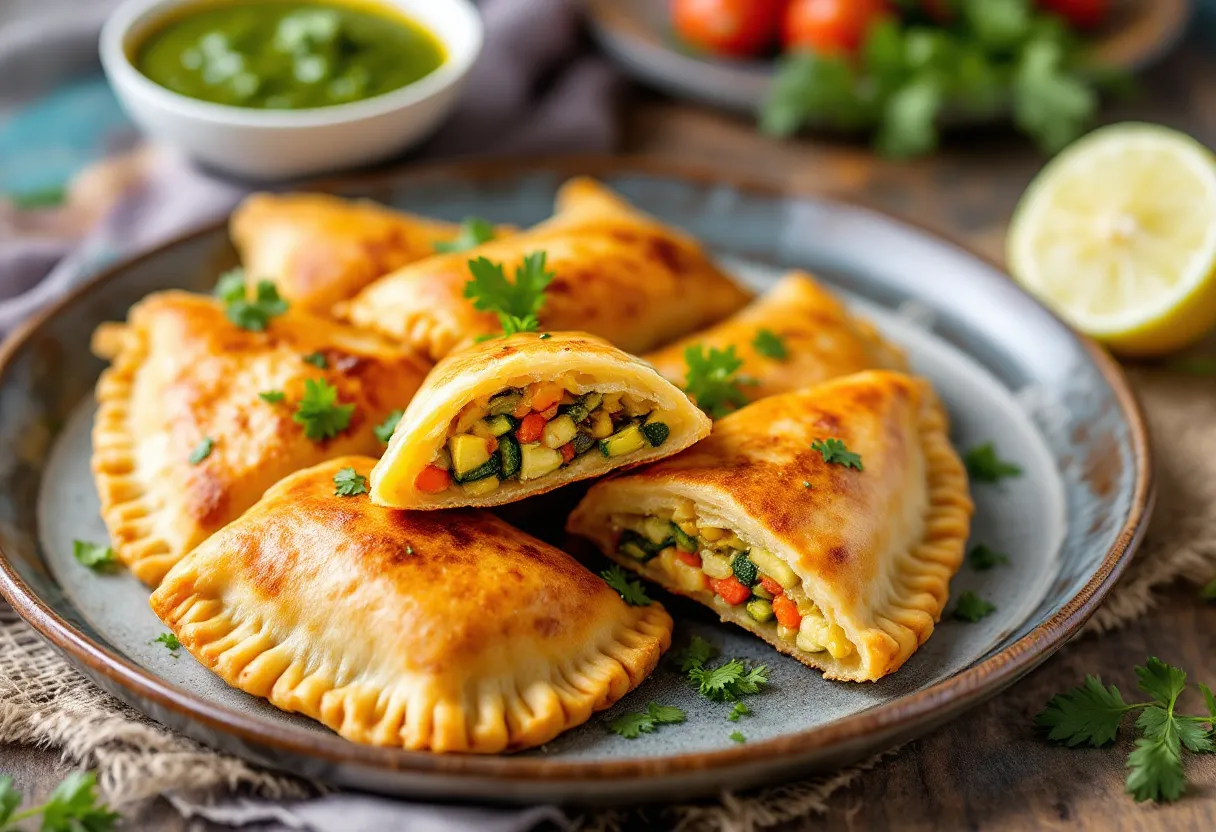 Empanadas Cordobesas Vegetales recipe image