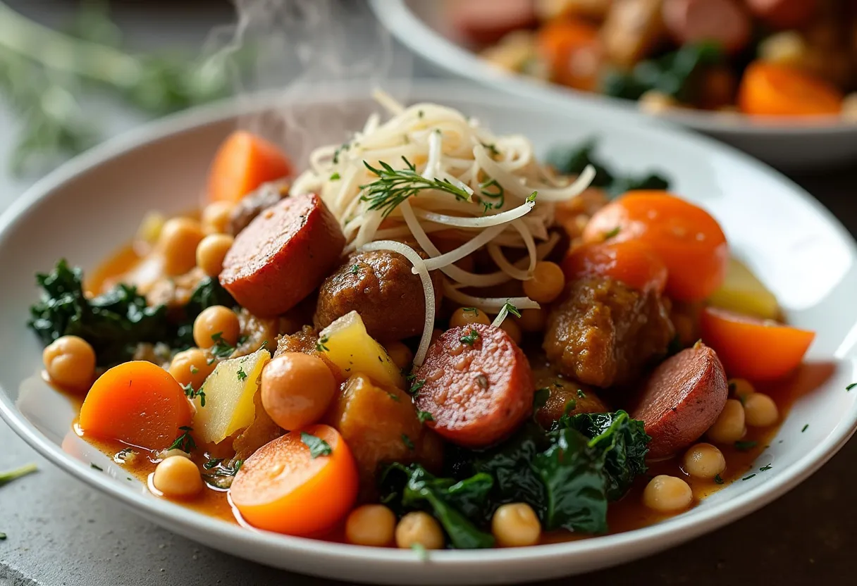 Escudella Seared recipe image