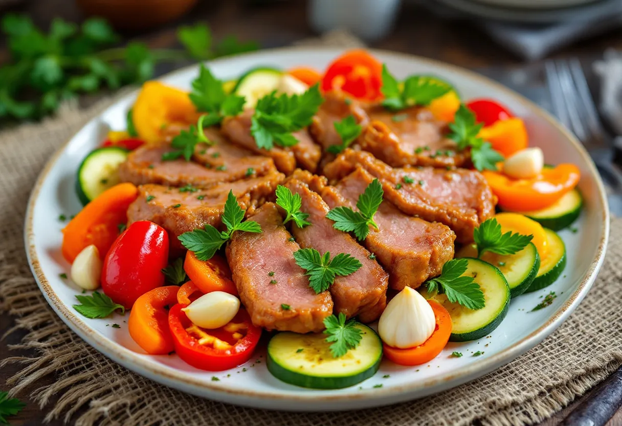 Eucalyptus Infused Kangaroo Medley recipe image