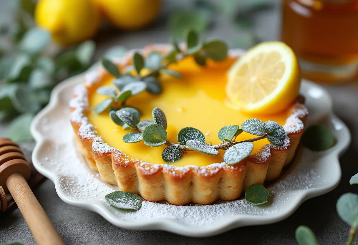 Eucalyptus Infusion Tart