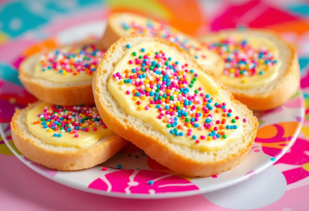 Fairy Bread Fancies recipe image