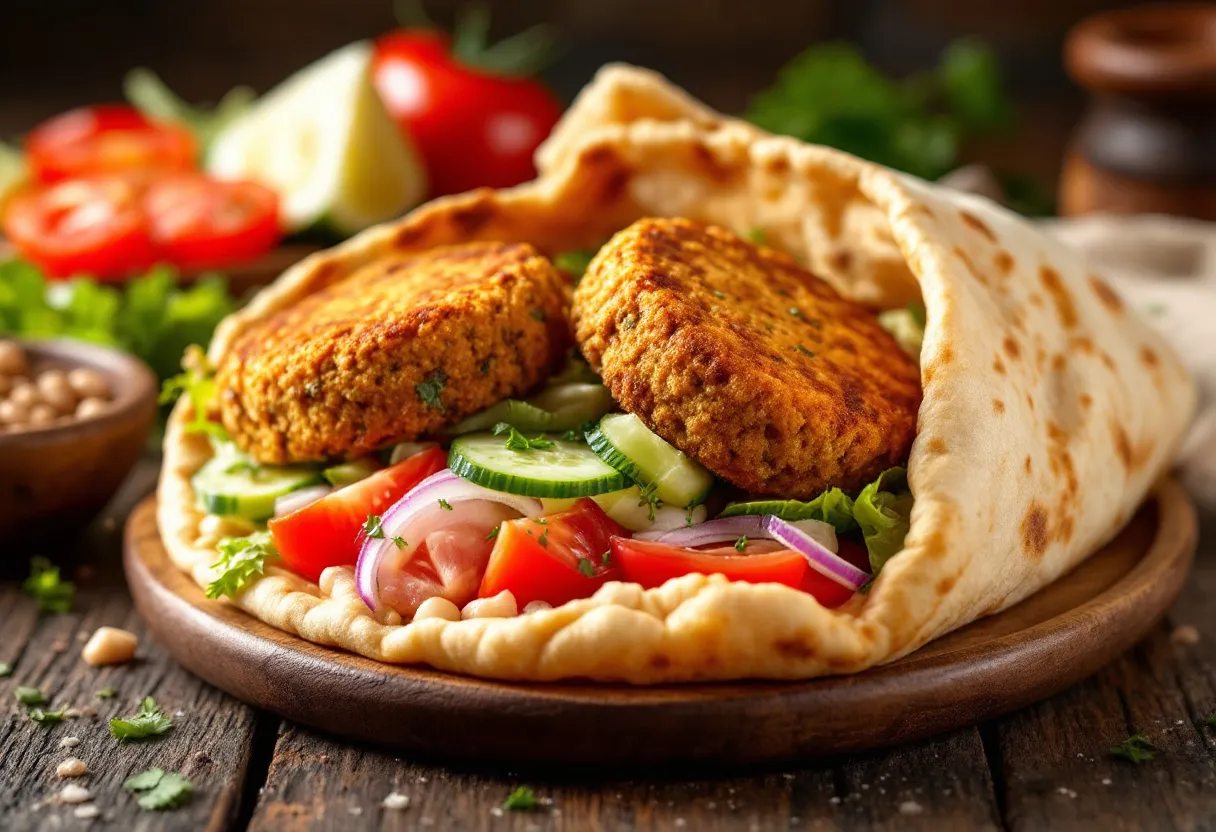 Falafel Jordanienne recipe image