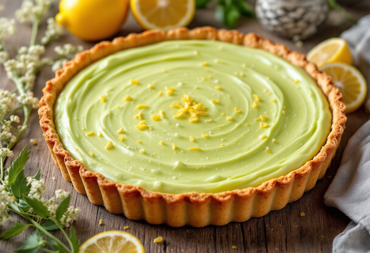 Falklands Angelica Tart recipe image