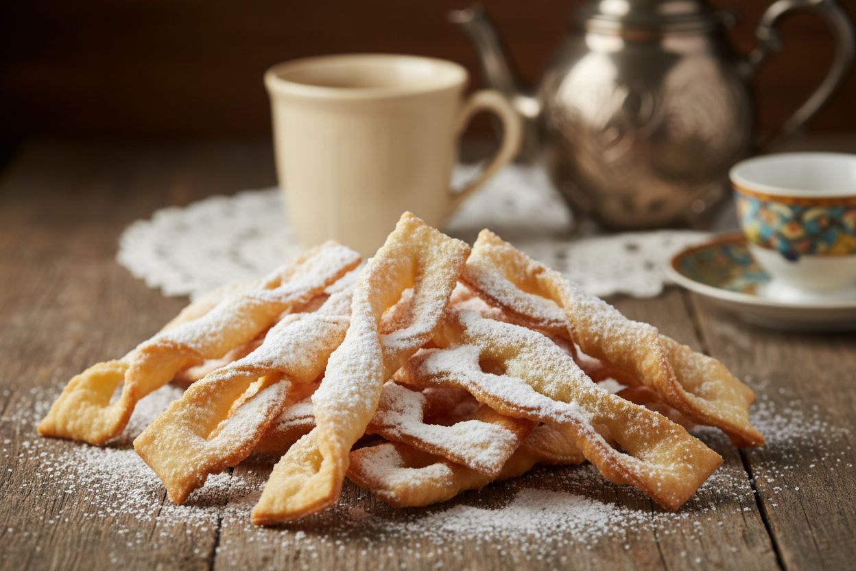 Faworki recipe image