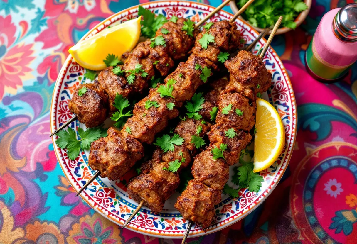 Festive Fez Kebabs