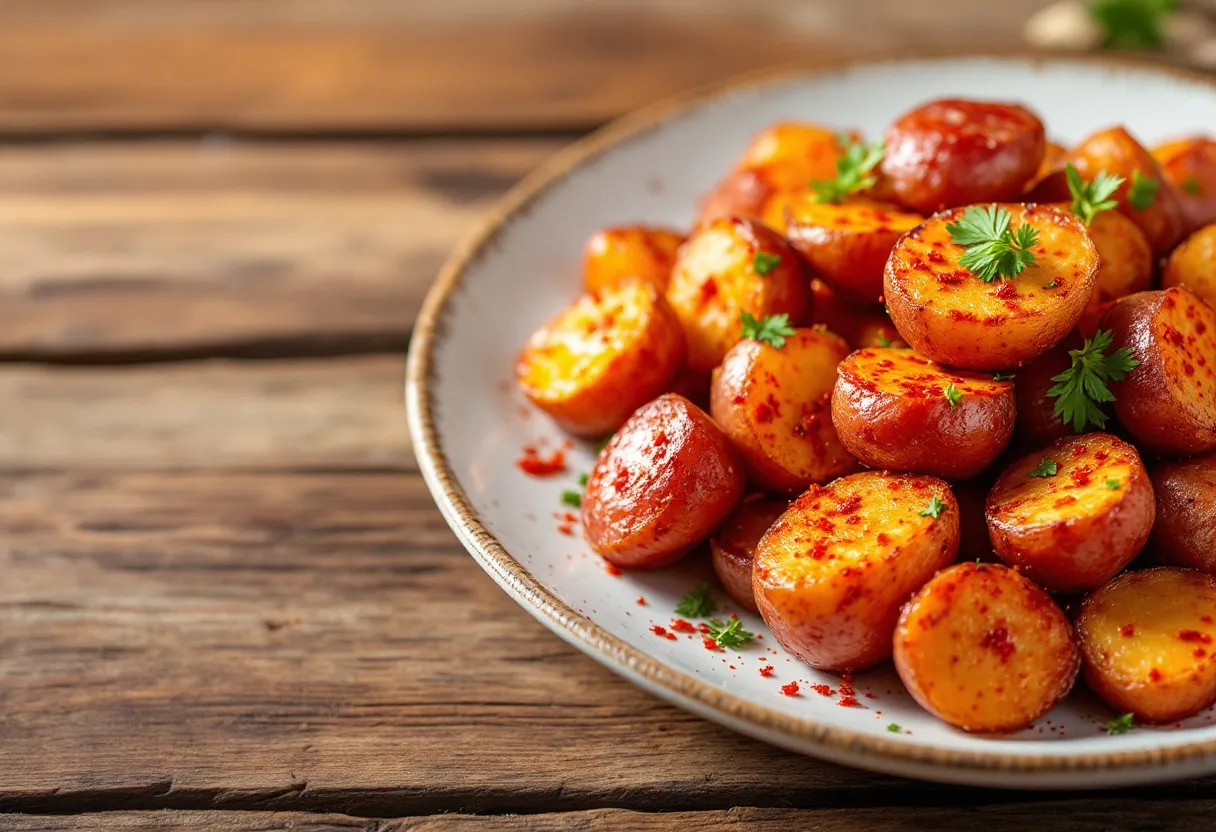 Fiery Red Potatoes