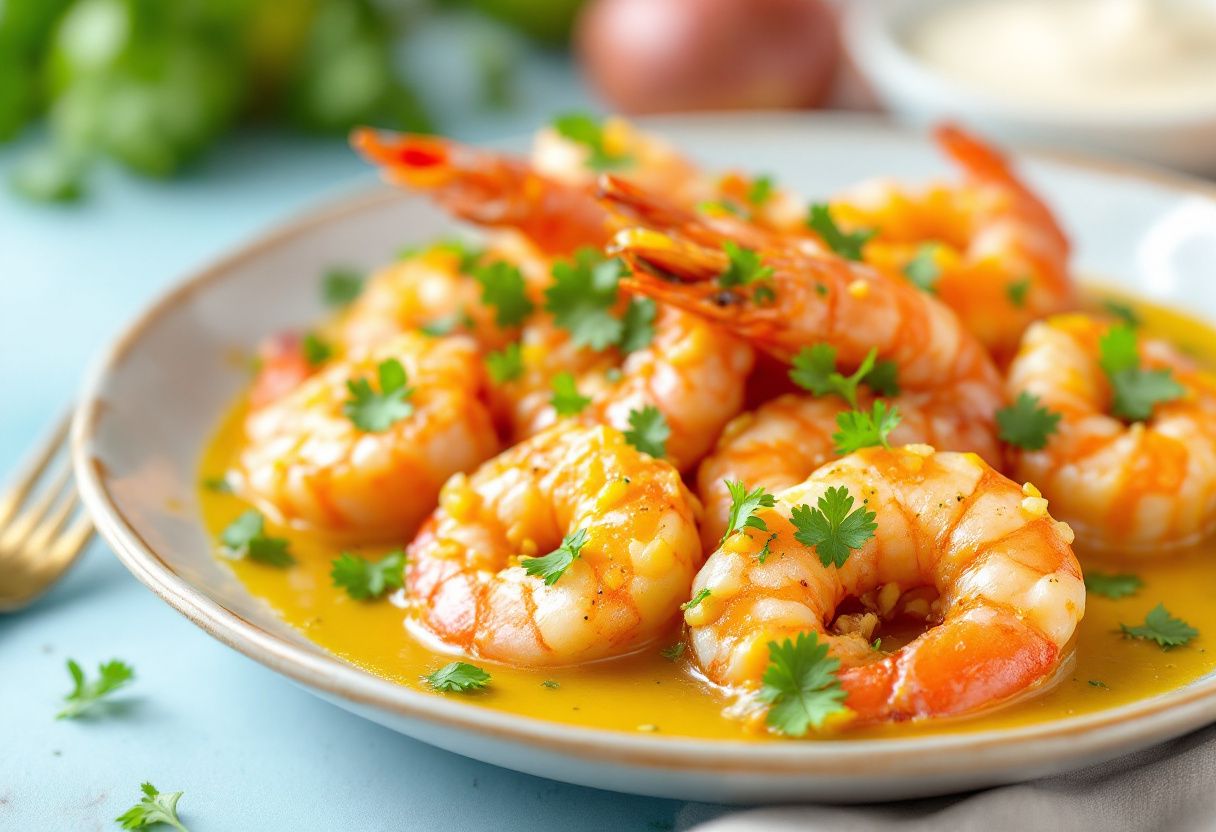 Fiji Citrus Prawns