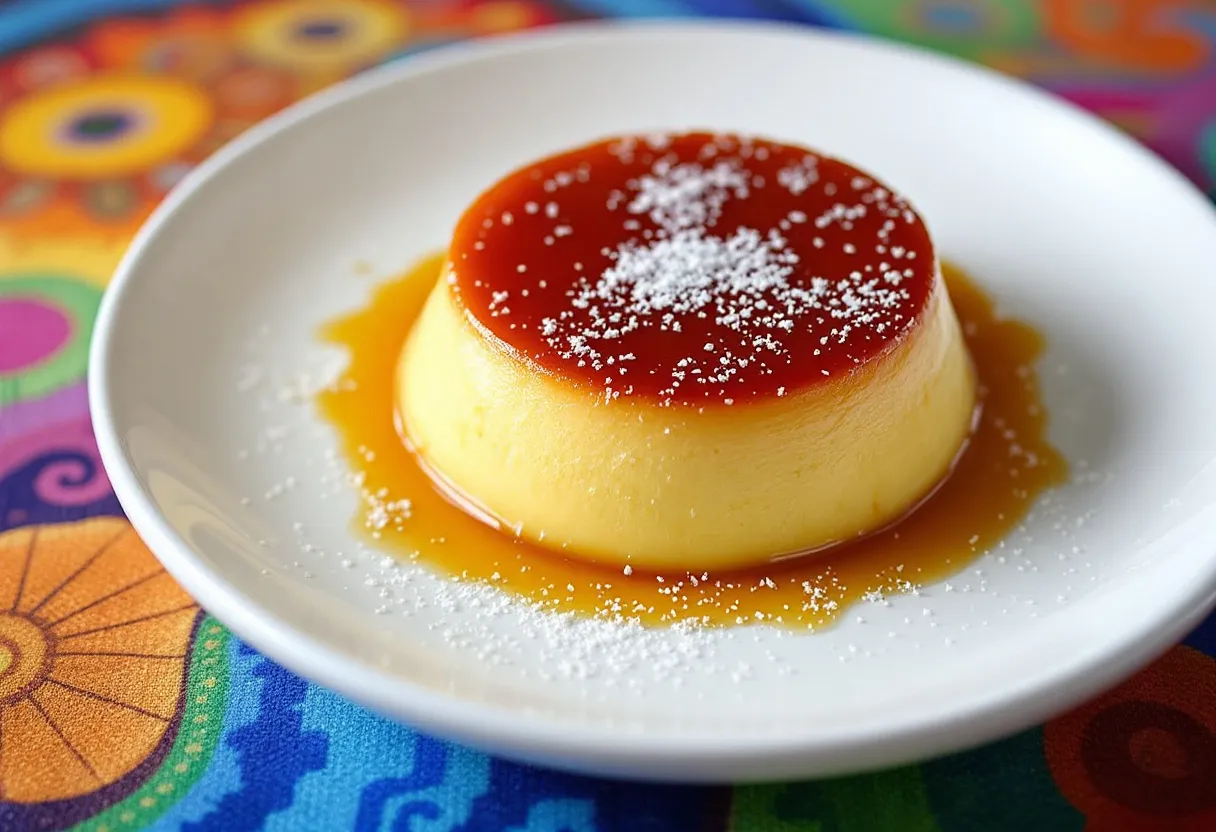 Flan de Tequila