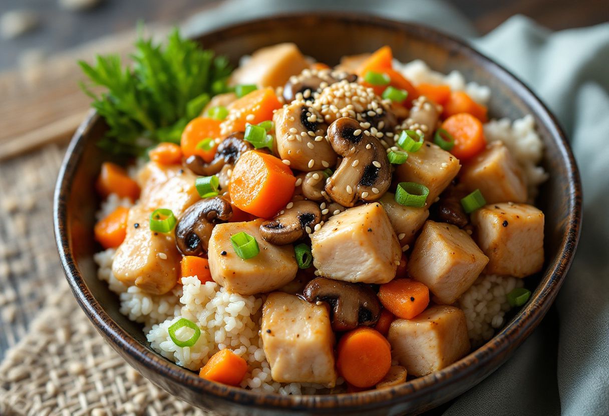 Fukuoka Rice Medley recipe image