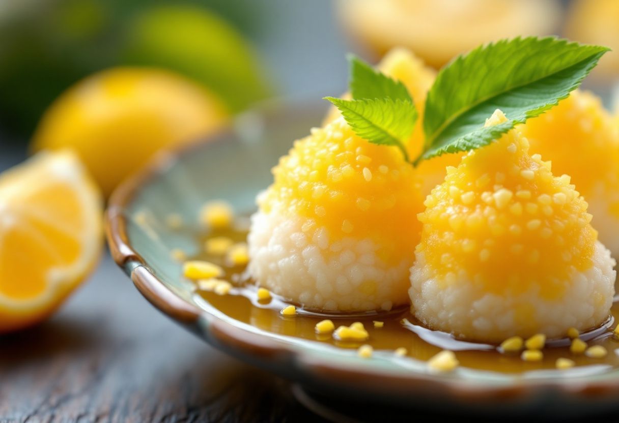 Fukuokan Yuzu-Goma Sweets recipe image