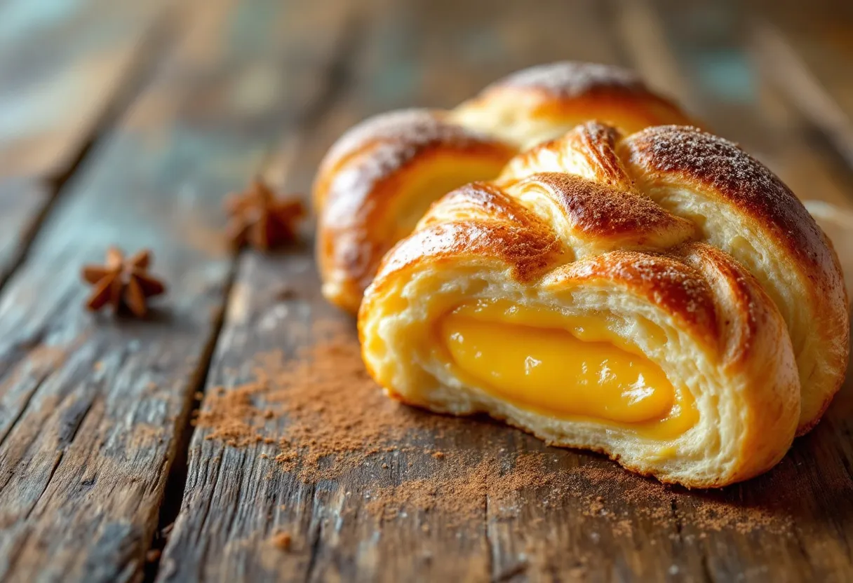 Galaktos Tsoureki recipe image