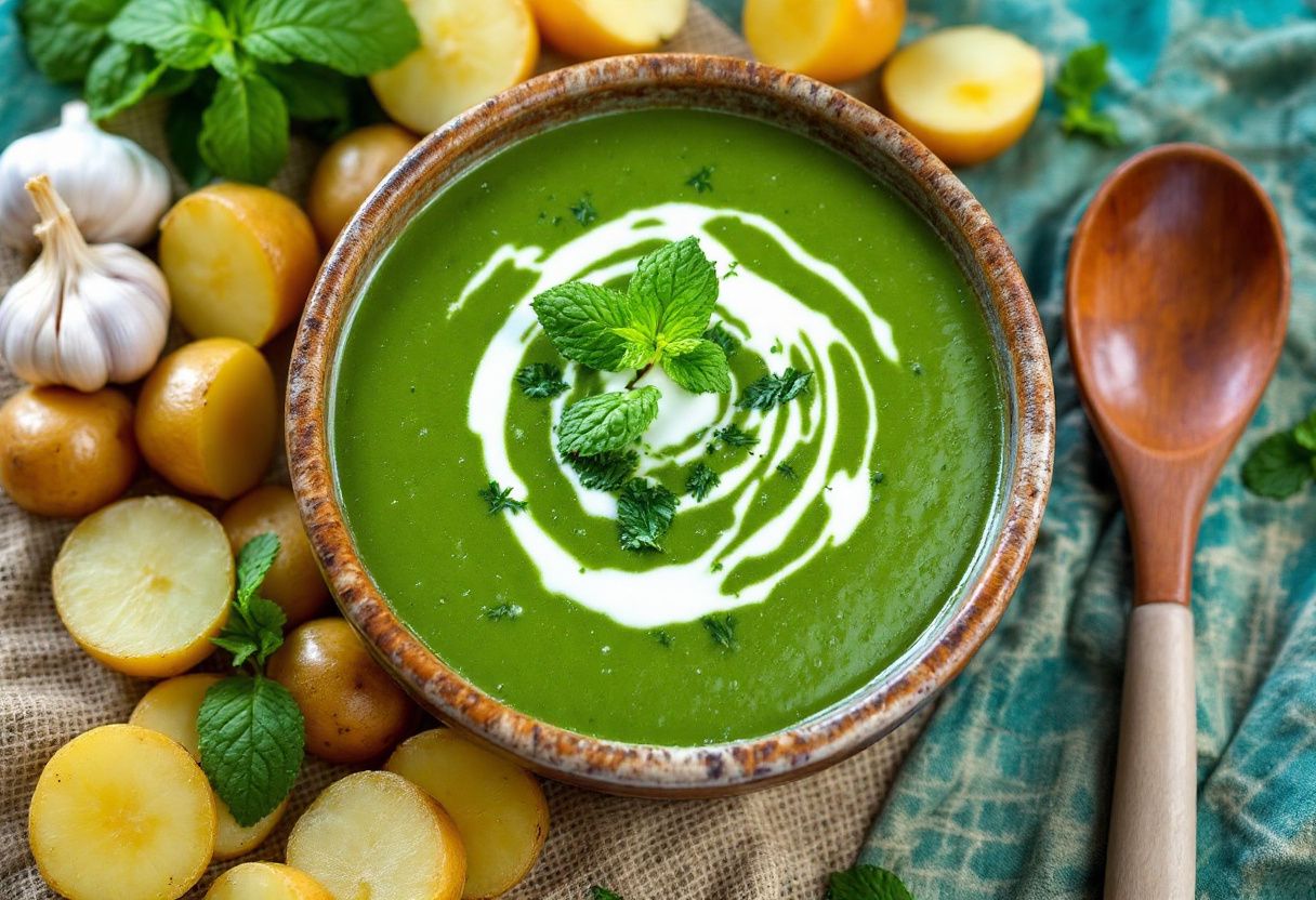 Galician Menta Sopa recipe image