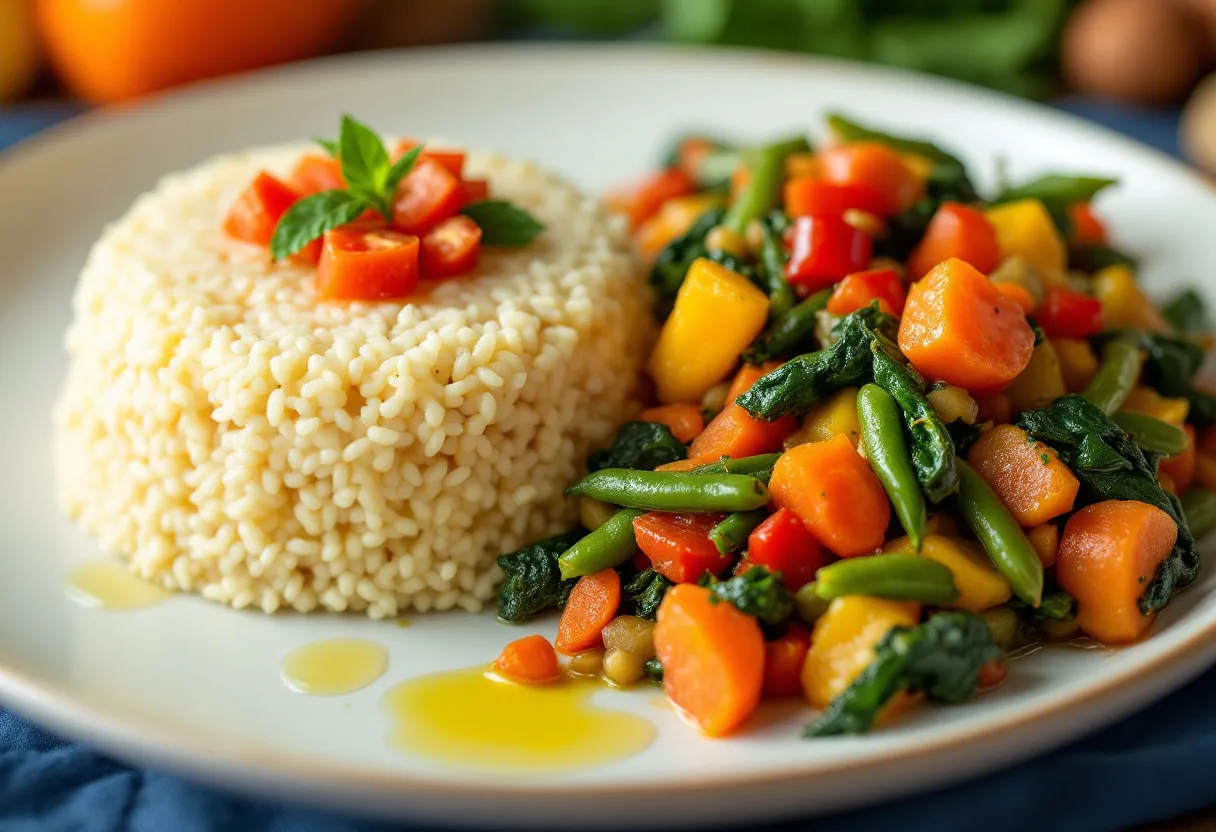 Garden Sauté with Sadza recipe image