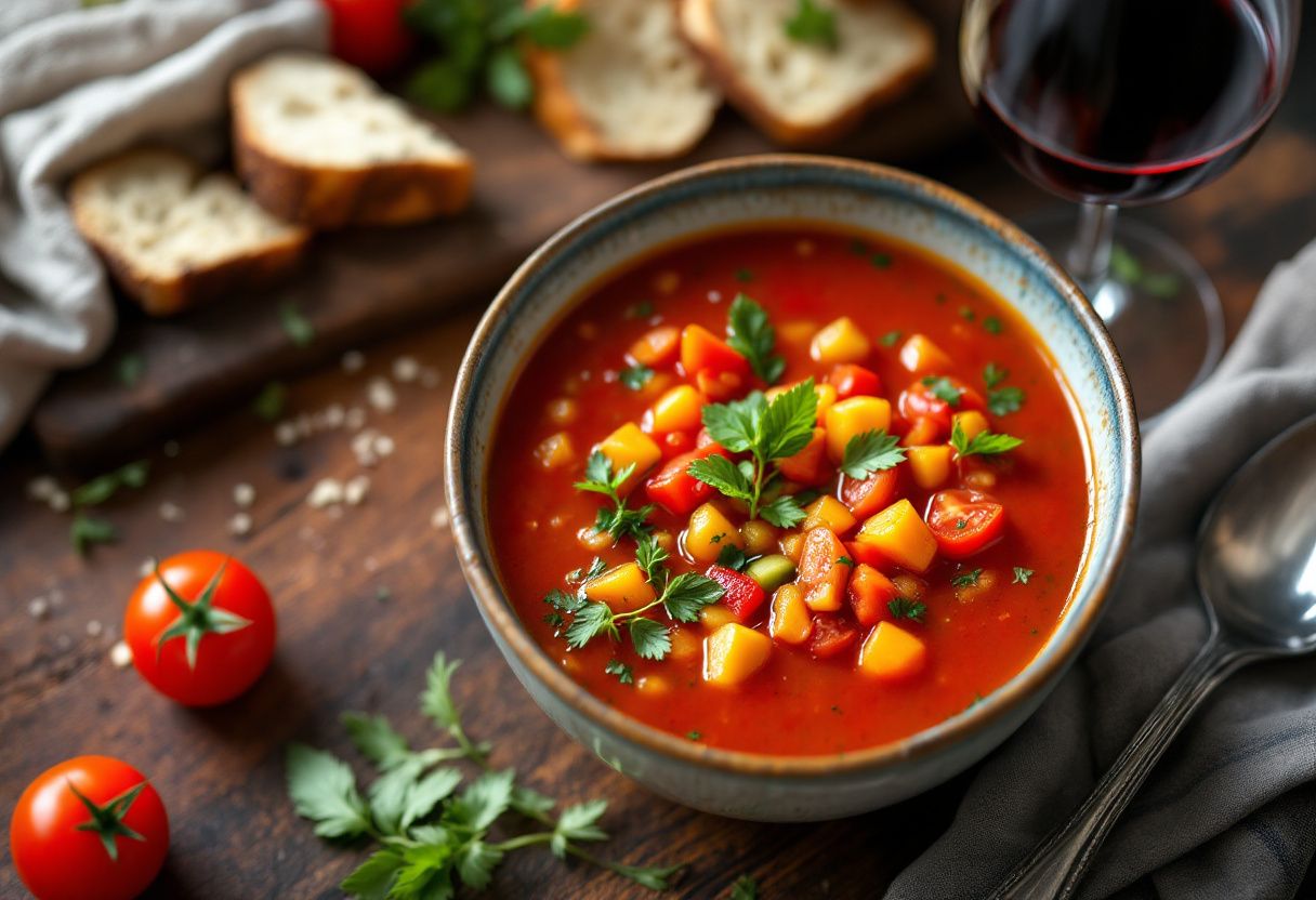 Gazpacho madrileño