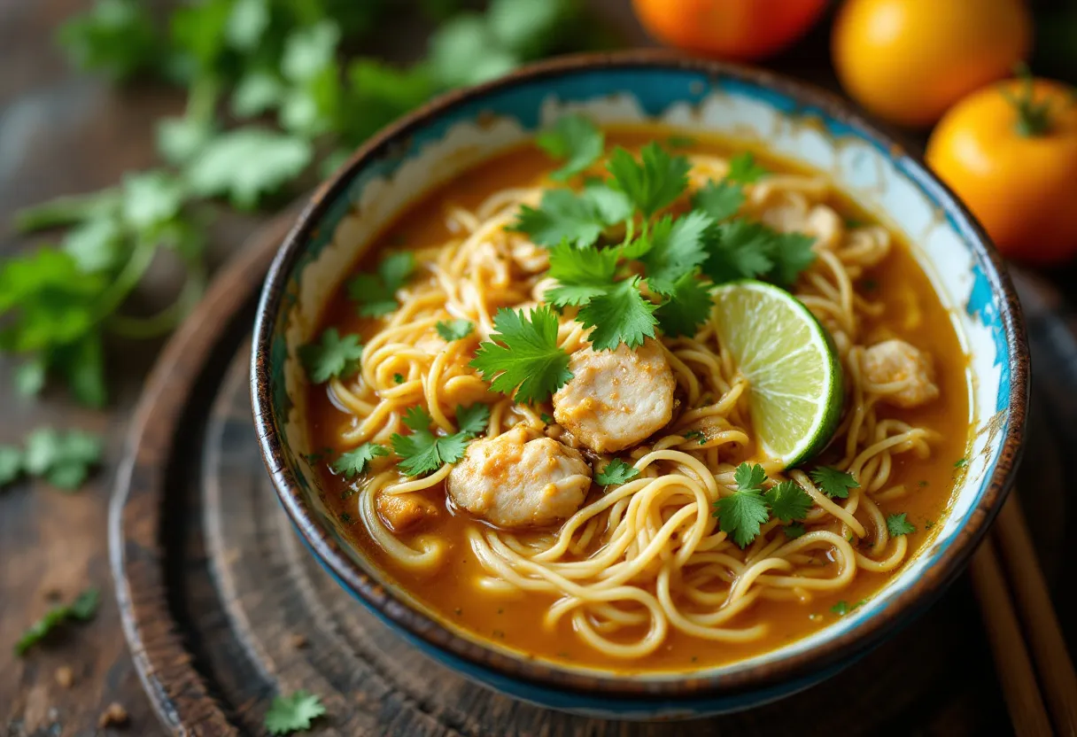 Ginger Mohinga recipe image