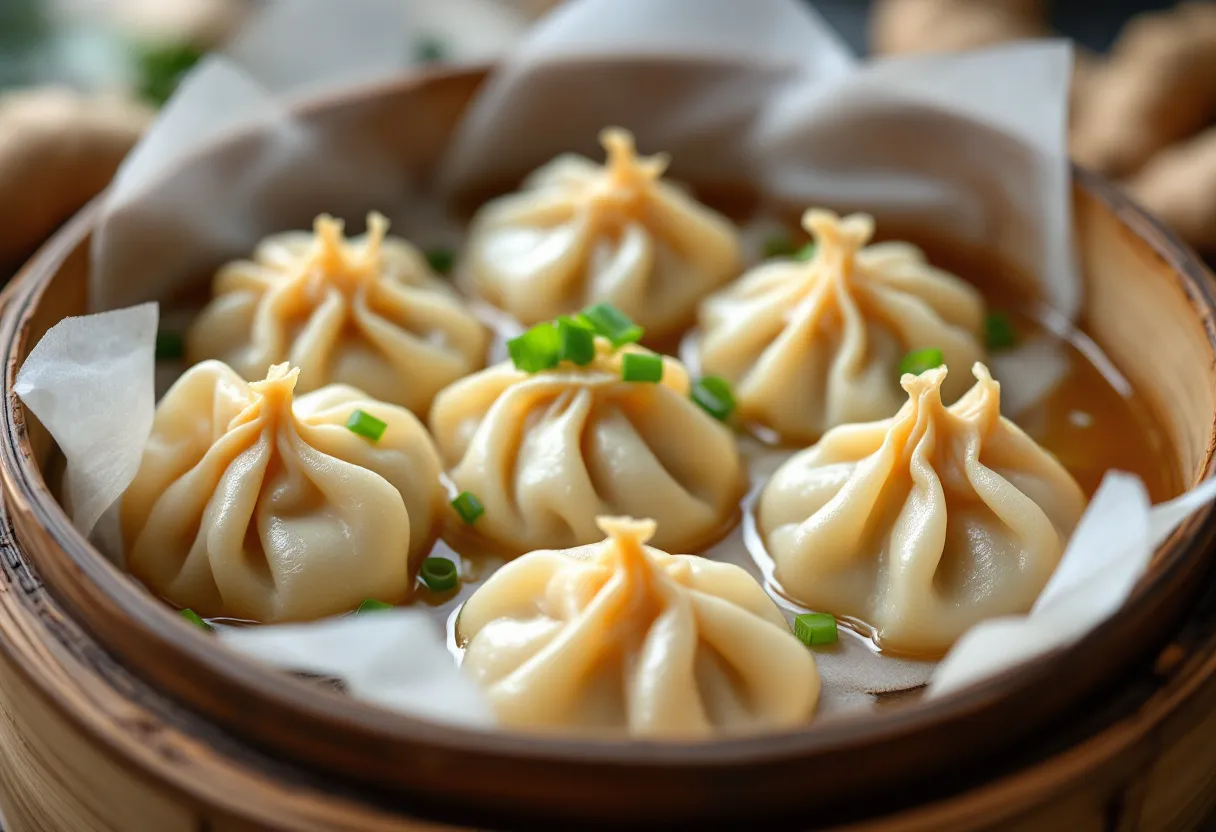 Ginseng Soup Dumplings