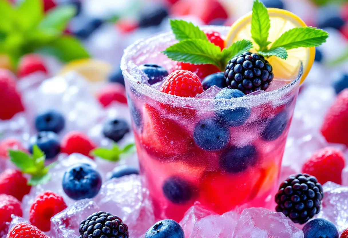 Glacial Berry Twist recipe image